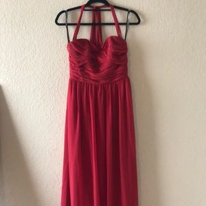 Red prom dress